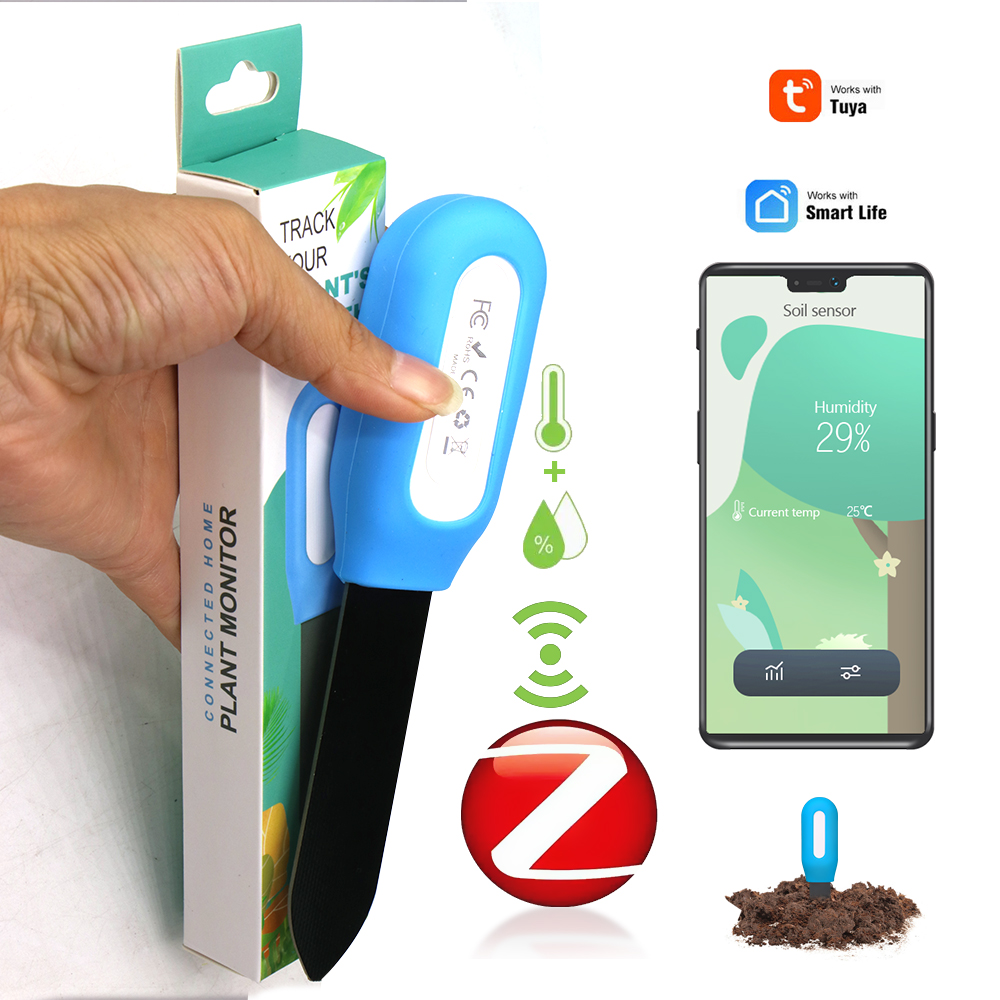 Smart Garden Sensors - Sensore intelligente del terreno Zigbee per