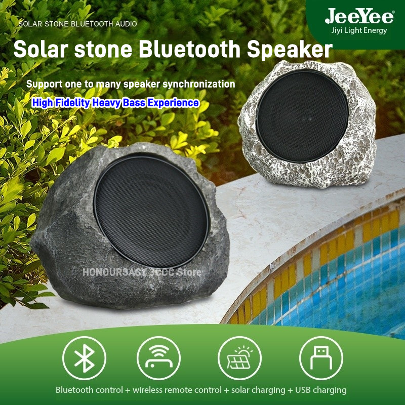 Smart Garden Video - Altoparlanti solari wireless Bluetooth audio da