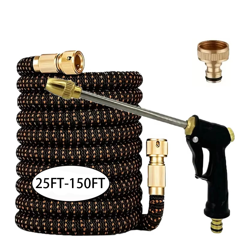Smart Garden Diy - Tubo magico espandibile da 25FT-150FT, pistola