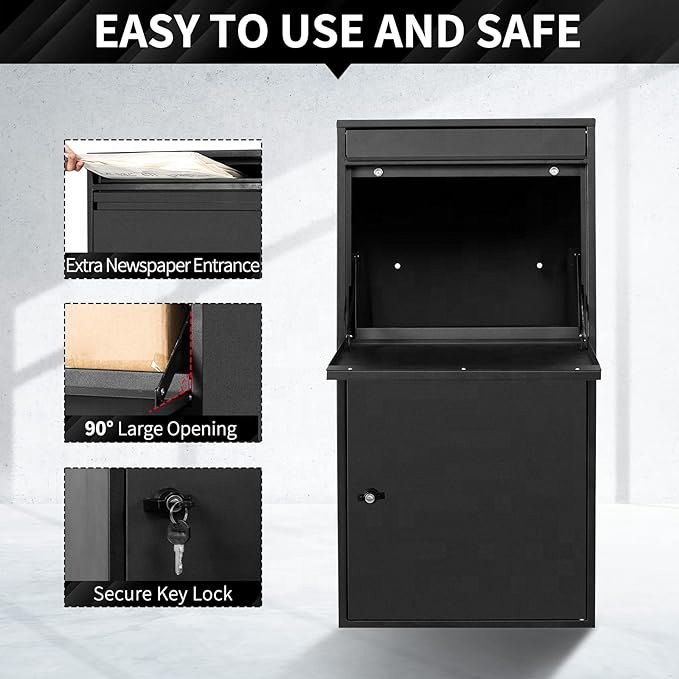 Smart Garden Lock - Cassetta Postale Intelligente in Acciaio di