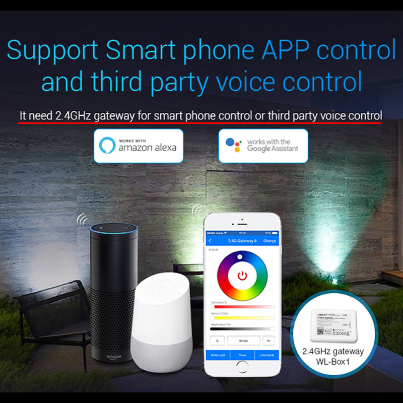 2100LM 25W RGB CCT Smart Outdo - Smart Garden Light Controller recensione e prezzo