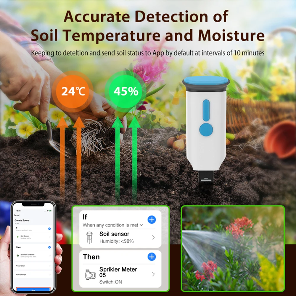 Sensore di Umidità del Suolo W - Smart Garden Sensors recensione e prezzo