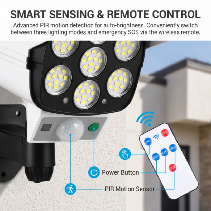 Faro LED Solare di Sicurezza c - Smart Garden Solar Lights recensione e prezzo