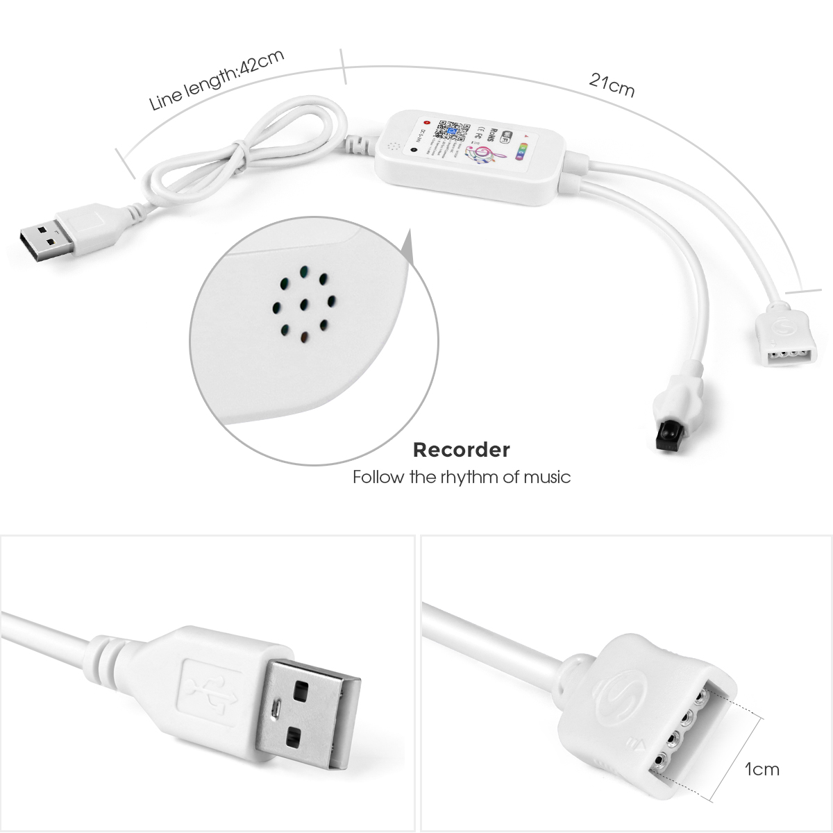 Controller e telecomando DC5V  - Smart Garden Light Controller recensione e prezzo
