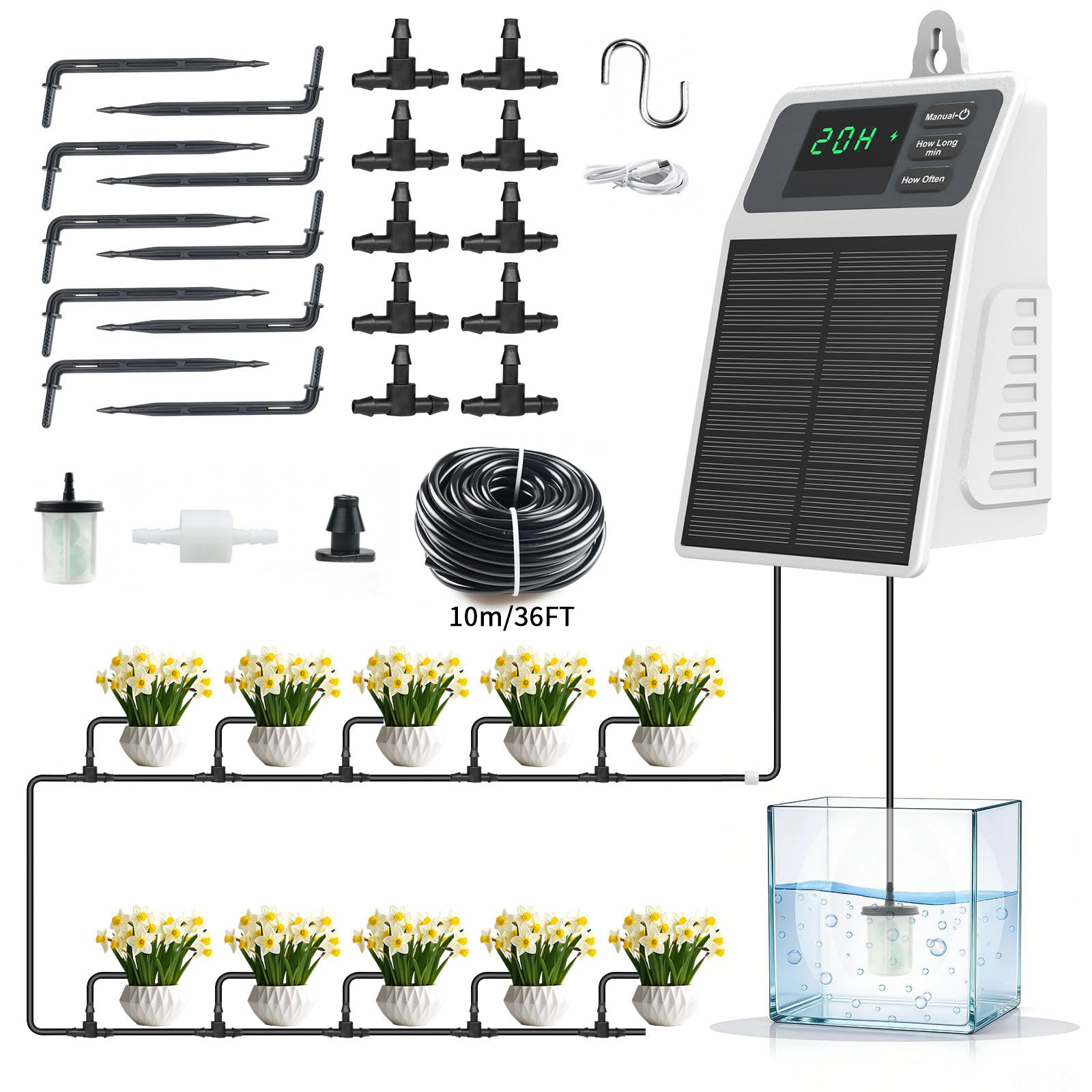 Sistema di irrigazione solare  - Smart Garden Sensors recensione e prezzo