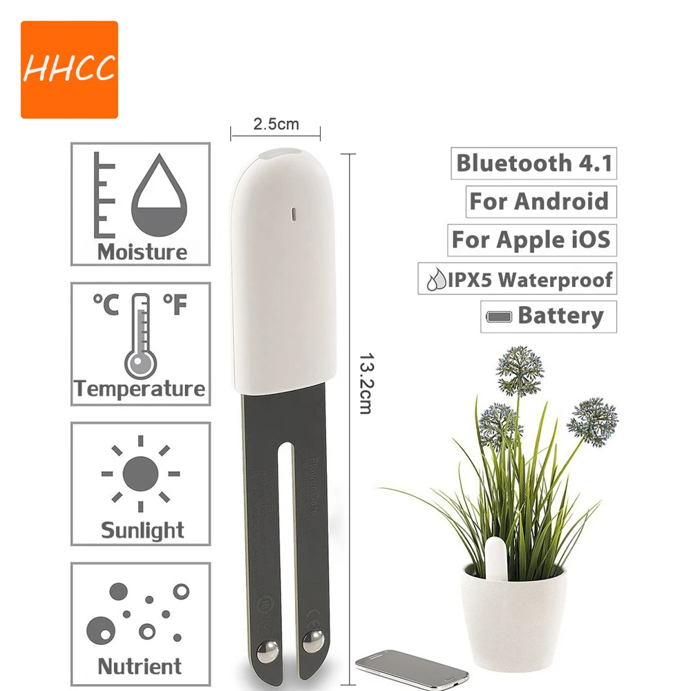 HHCC Smart Flora Monitor Bluet - Smart Garden Sensors recensione e prezzo