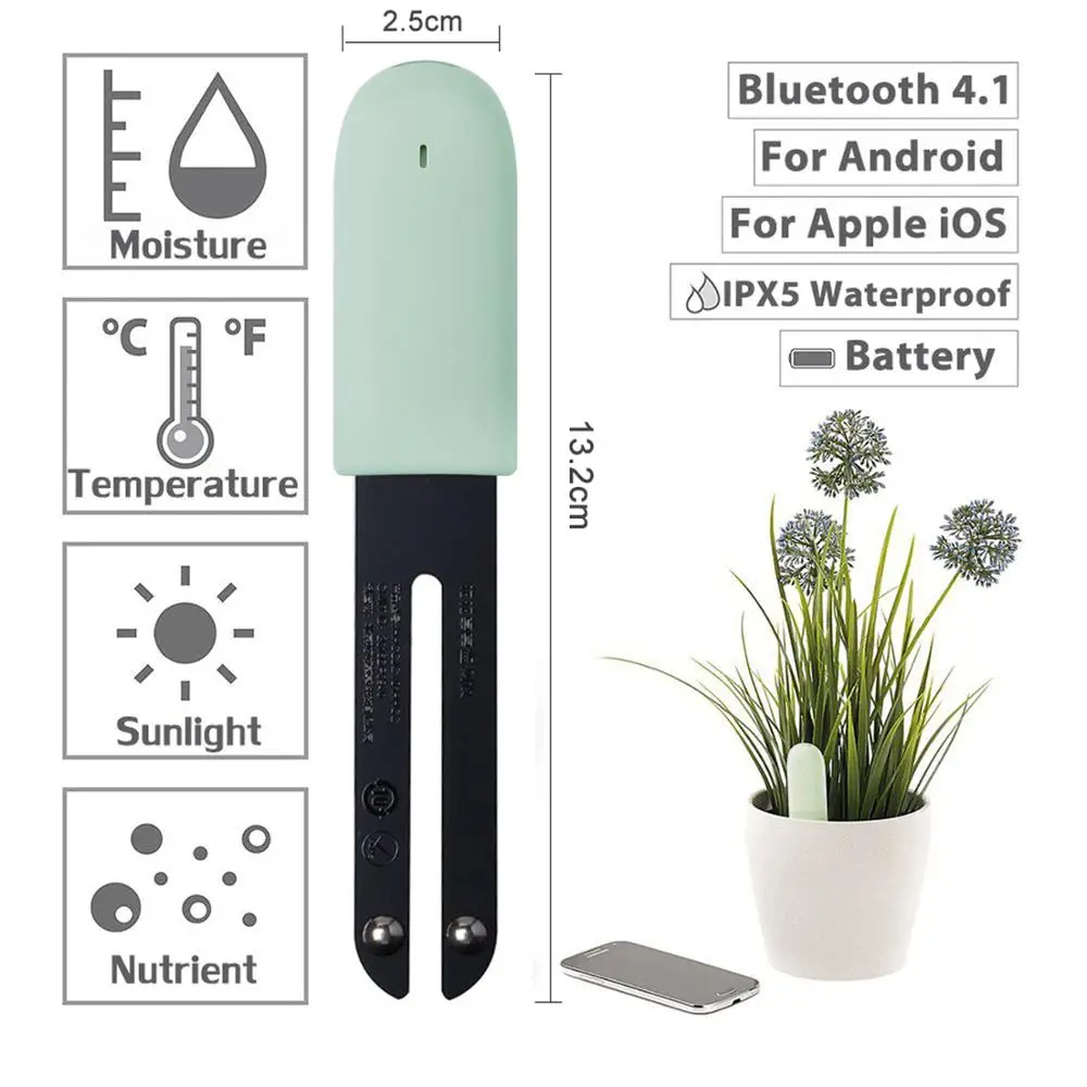 HHCC Smart Flora Monitor Bluet - Smart Garden Sensors recensione e prezzo