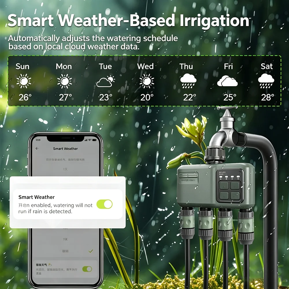 Timer per Irrigazione Smart Wi - Smart Garden Lock recensione e prezzo