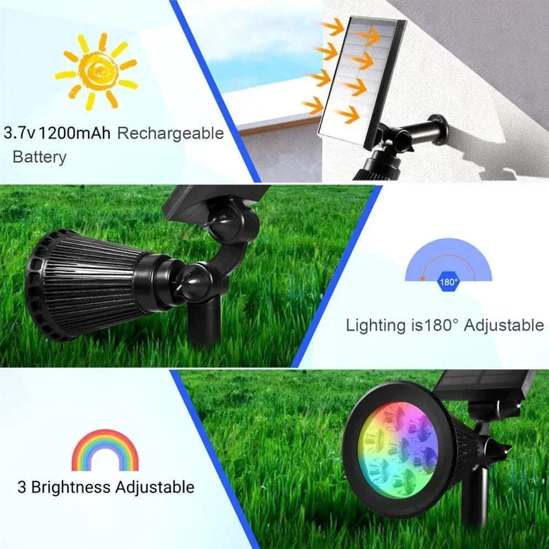 9 faretti solari a LED per est - Smart Garden Solar Lights recensione e prezzo