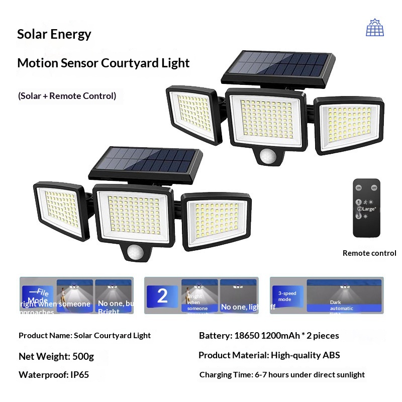 Lampada Solare a 3 Teste con S - Smart Garden Solar Lights recensione e prezzo