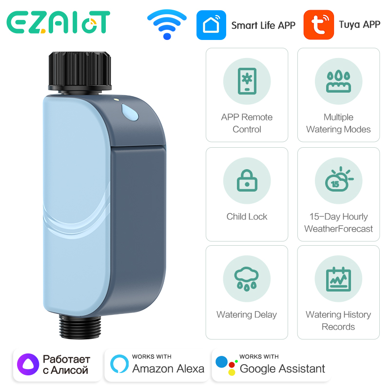 Smart Tuya WIFI timer per irri - Smart Garden Keeper recensione e prezzo